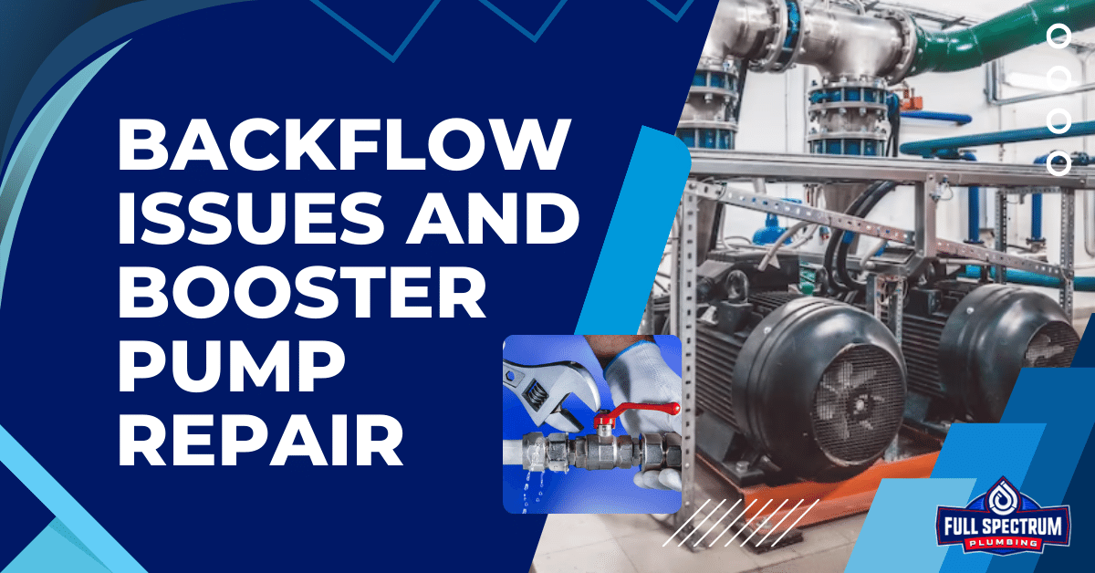 Backflow Issues and Booster Pump Repair Rock Hill, SC